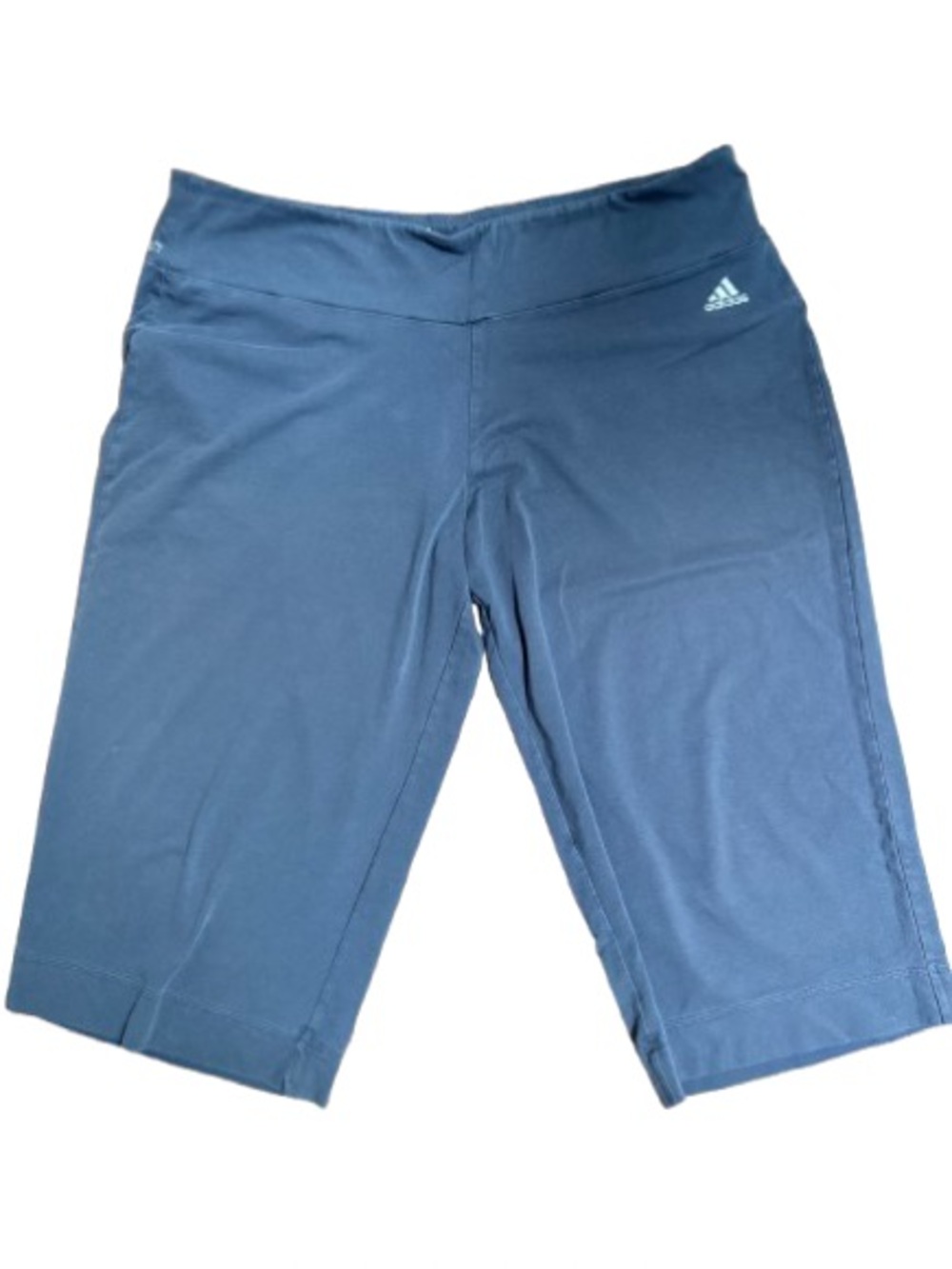 adidas Black Wide Leg Cropped Pants